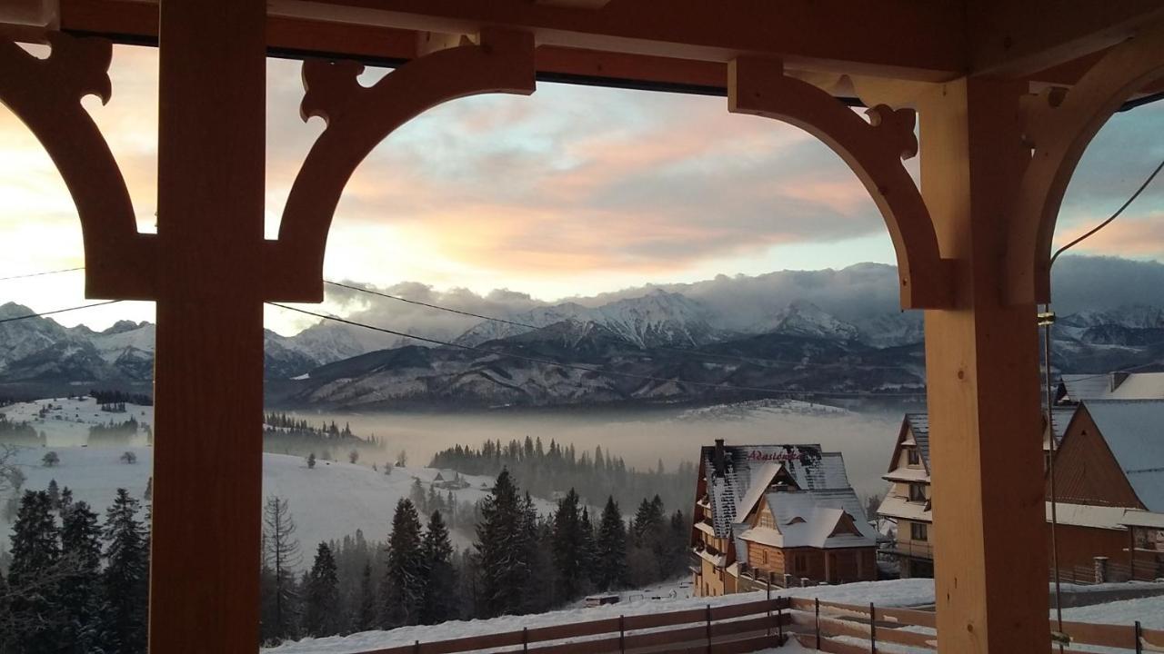 Dom Z Widokiem Na Wierchy - Panorama Na Tatry - Traditional Folk House Gliczarów Exteriör bild