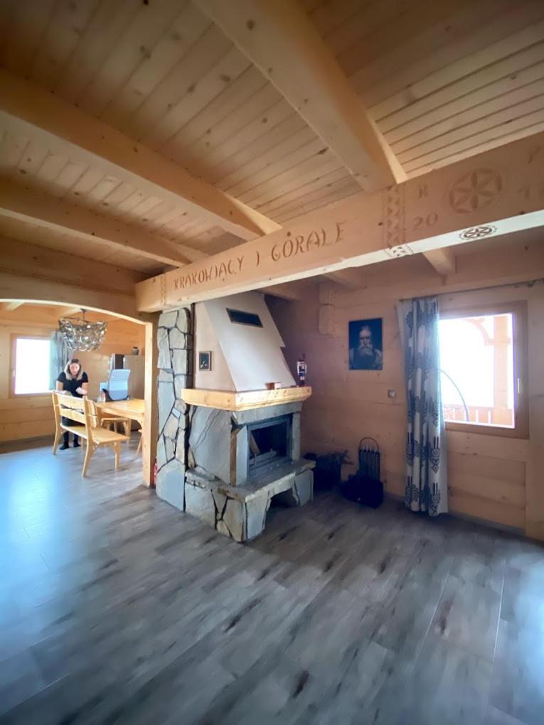Dom Z Widokiem Na Wierchy - Panorama Na Tatry - Traditional Folk House Gliczarów Exteriör bild